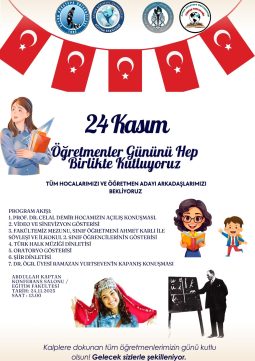 24 KASIM ÖĞRETMENLER GÜNÜ ETKİNLİĞİ